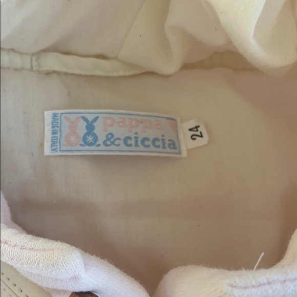 PAPPA & CICCIA P&C Pink toggle coat 24 months - Picture 3 of 6